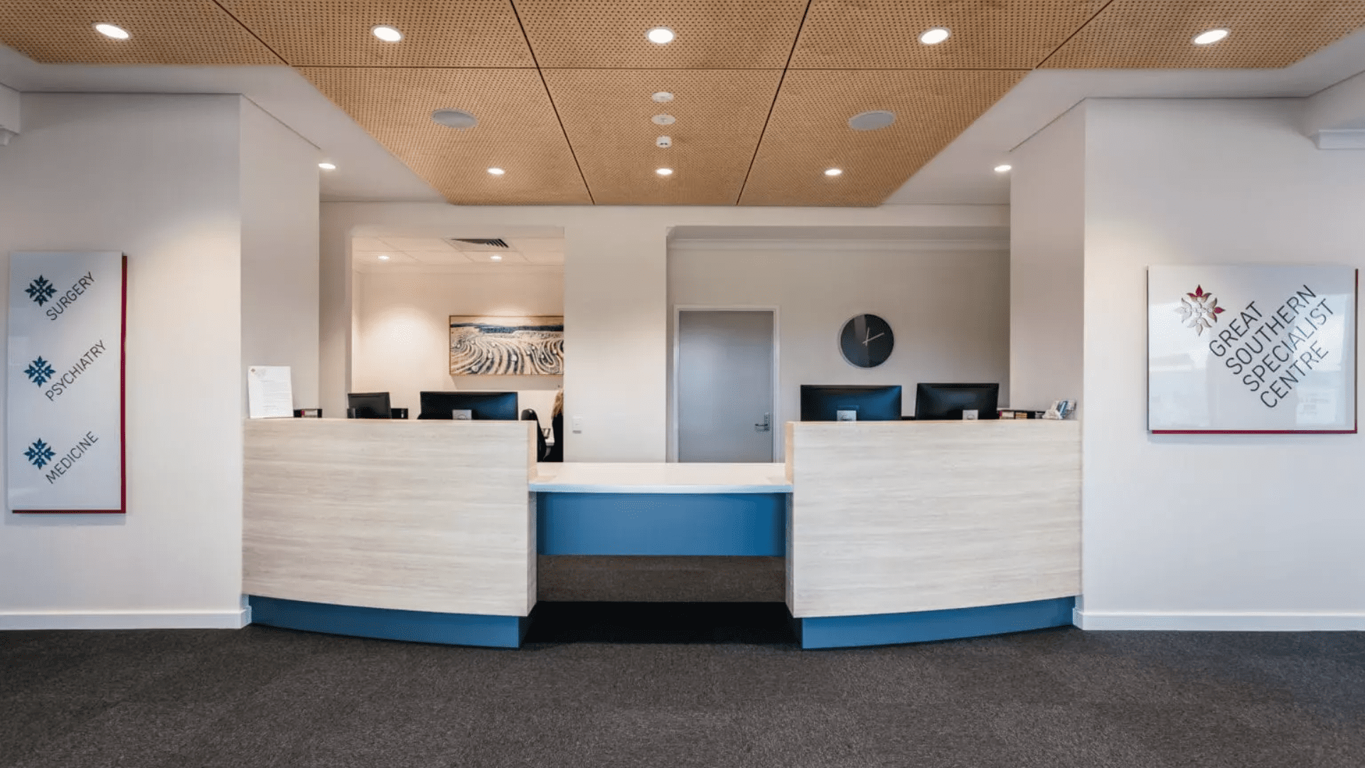 great southern specialist centre medical centre branding and interior